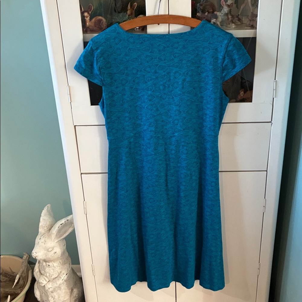 Toad&Co sz M Short Sleeve Dress euc - Picture 5 of 5